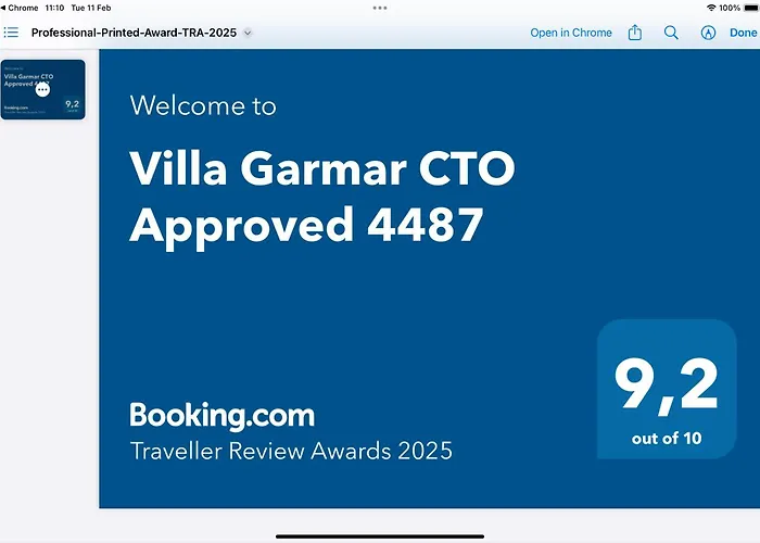 Garmar Cto Approved 4487 ヴィラ パラリムニ